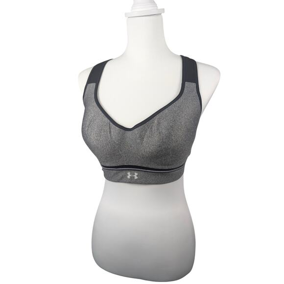 Under Armour Other - Under Armour HeatGear High Impact Women's Sports Bra Size 32DD Athletic Sports